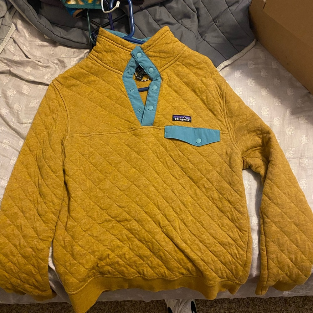 Patagonia Cotton Quilt Snap-T Pullover Tapenade Brown